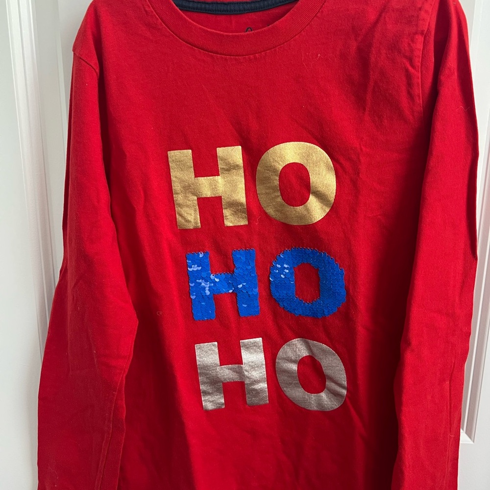 Mini Boden Ho Ho Ho Shirt
